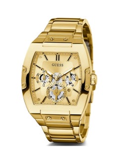 GUESS Guess Phoenix Men's Gold multifunction Stainless Steel Strap Watch - GW0456G2 44mm  - Image 2