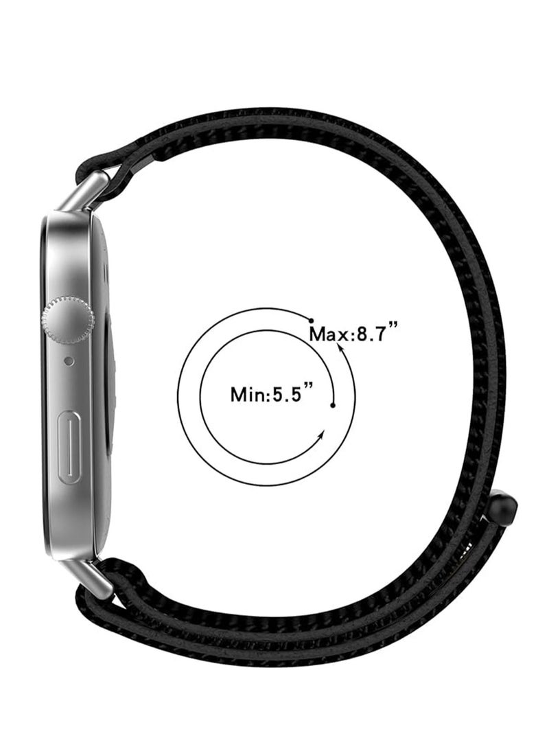 Nylon Straps for Huawei Watch Fit 3 Strap Sports Replacement Strap Breathable Watch Strap Compatible with Huawei Watch Fit 3 Smartwatch  - Image 4