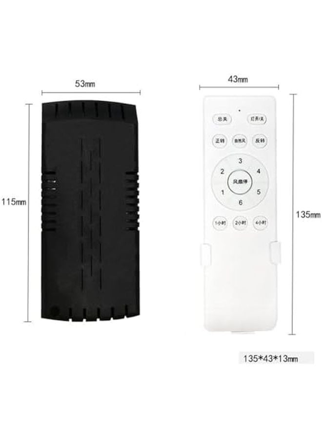 Ceiling Fan Remote Control Kit Chinese Version Wide Voltage 90 265V 30 Meter Range - Image 4