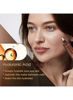 Mylansea Mylansea Anti Aging Eye Cream, Retinol Eye Cream Contains Niacinamide and Hyaluronic Acid, Reduces Wrinkles, Puffiness, Crows Feet and Dark Circles, 1 Oz  - Image 5