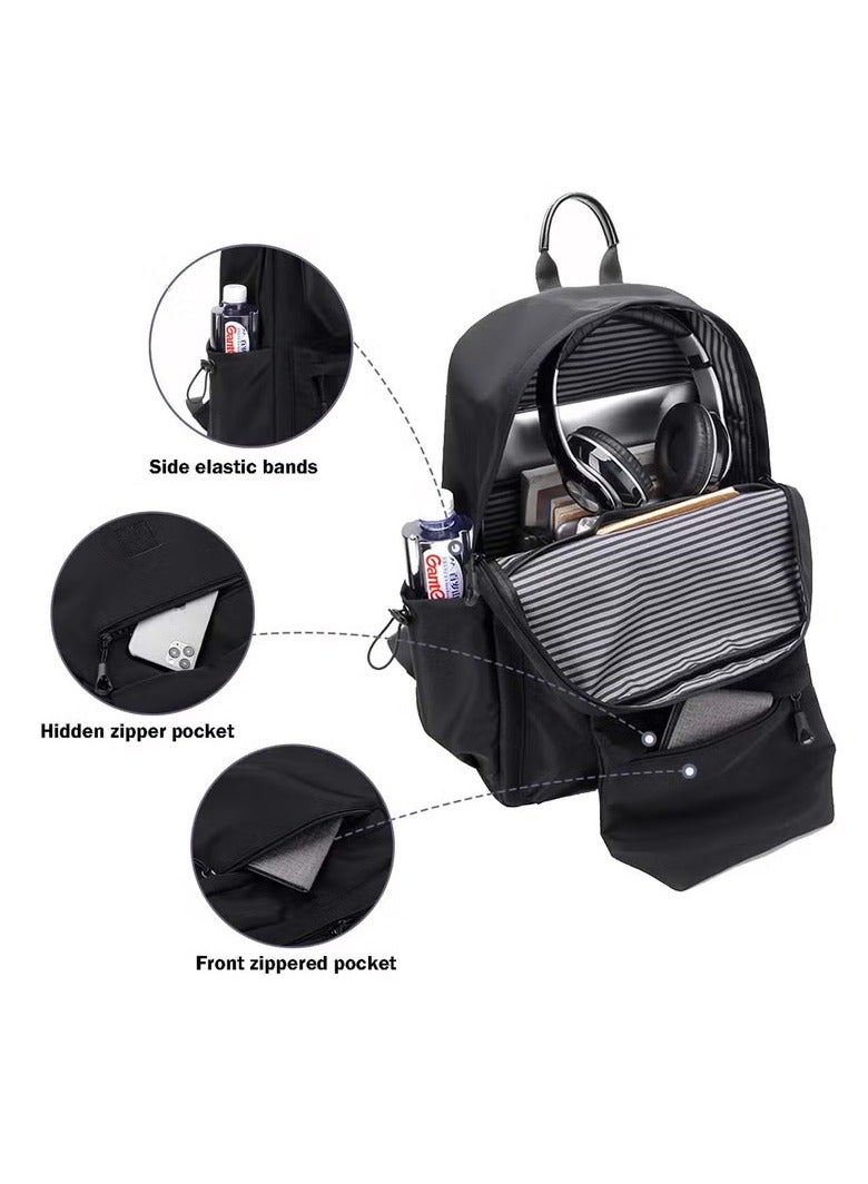 Travel Backpacks for Students & Travelers Business Laptop Bag Backpack Fits Up to 15.6" Laptop, Backpack for Men and Women with USB Charging Port, Water-Resistant, Large Capacity  - Image 2