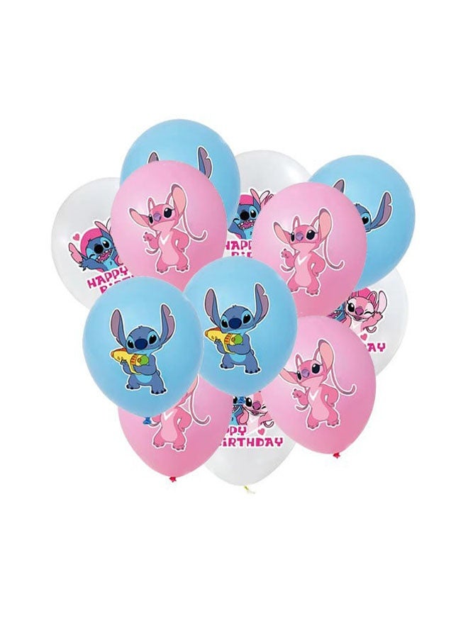 Lilo & Stitch Birthday & Party Decoration Set, 50 Pcs Stitch & lilo cartoon Party Favor for Kids , Included Banners, Cake Decoration, Balloons - Image 4
