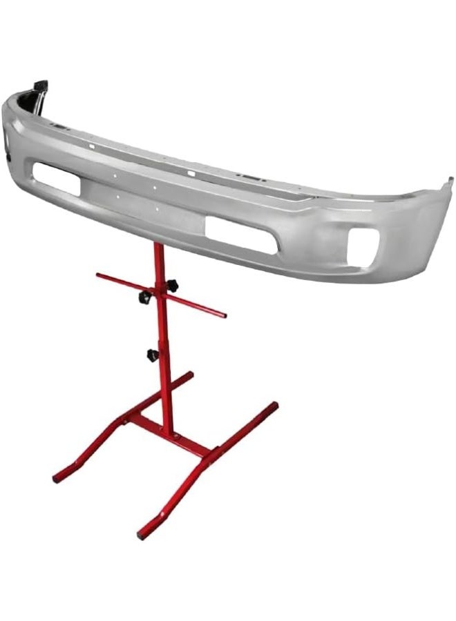 DATO Adjustable Paint T-Bar Stand – Heavy-Duty Steel Panel Holder for Bumpers, Fenders, Bars & Spoilers – Fully Adjustable with Easy Assembly - Image 3