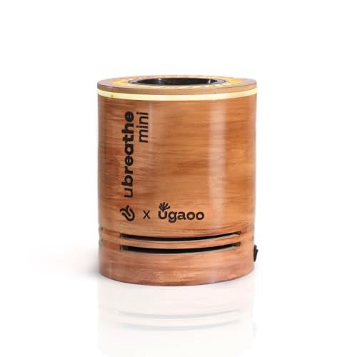Ugaoo Classic Air Purifier for Home & Office | 9 Watts | 2-Stage Filtration | Permanent CocoFilter | Covers 80 Sq.Ft. |Removes Bio-pollutants & 99.99% of Dust Pollutants | Lightweight & Portable - Image 1