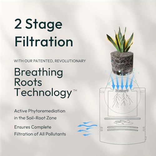 Ugaoo Classic Air Purifier for Home & Office | 9 Watts | 2-Stage Filtration | Permanent CocoFilter | Covers 80 Sq.Ft. |Removes Bio-pollutants & 99.99% of Dust Pollutants | Lightweight & Portable - Image 3