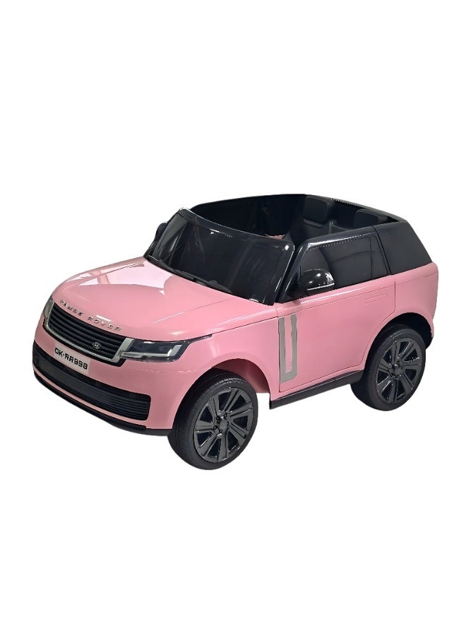 Range Rover Licensed Power Riding SUV Car LB 998EL for Kids Ages 2-7yrs,Electric Ride On, Battery Operated,EVA Wheels, Leather Seats with Suspension Tires, Toddler Car, Music Play MP3 - Image 1