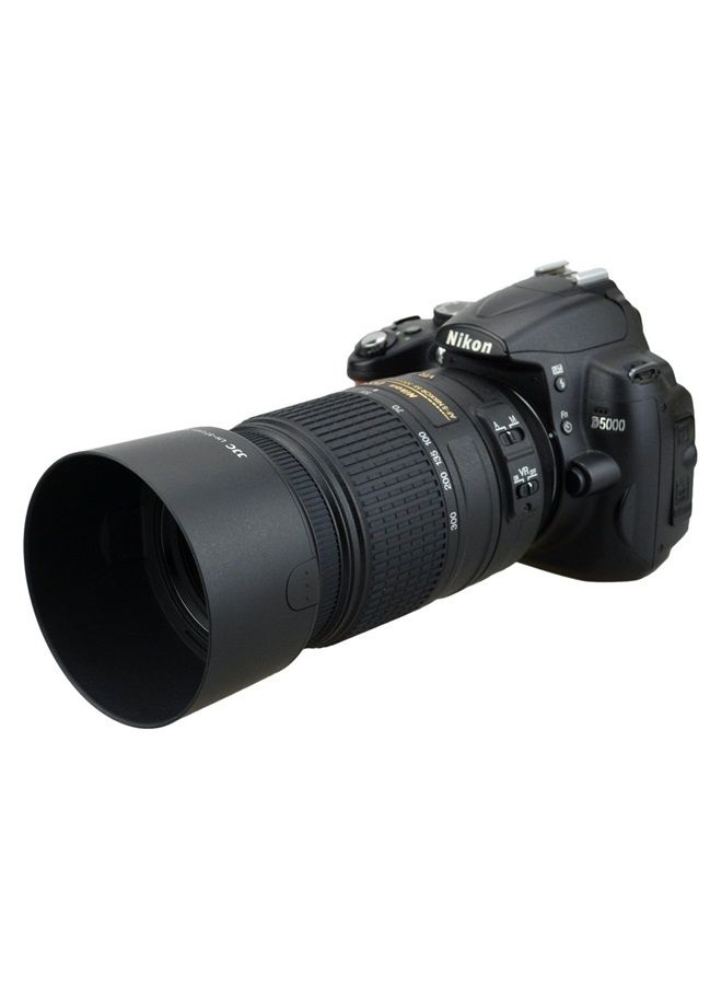 Kiorafoto Reversible Camera Lens Hood HB-57 Replacement for Nikon DX 55-300mm F4.5-5.6G ED VR Zoom Lens on D500 D7500 D7200 D7100 D7000 D5600 D5500 D5300 D5200 D5100 D5000 D3500 D3400 D3300 D3200 D3100 D3000 - Image 3
