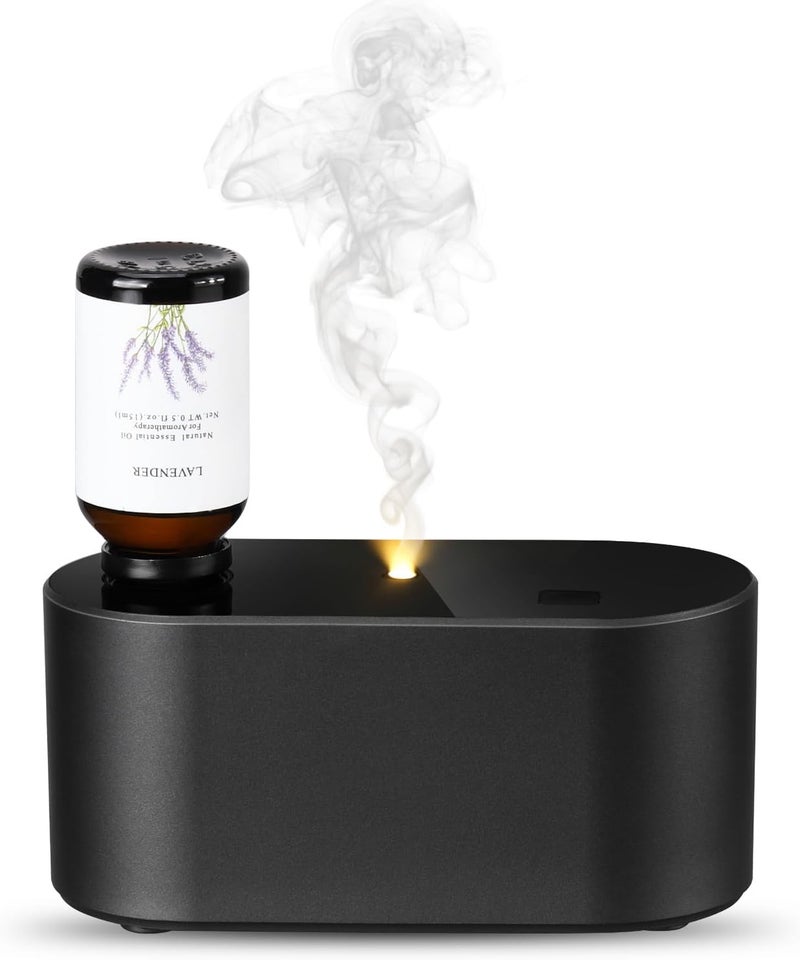 Nexalithron Waterless Diffuser for Home Essential Oil Diffuser,Battery Operated Aromatherapy Diffuser, Portable Scent Diffusers, 3 Mist Modes, Cycle Start for Bedroom, Office Studio 160-350 sq. ft Black - Image 1