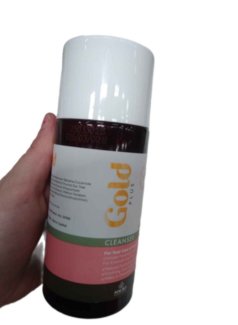 ماكرو منظف ​​جولد بلس للنساء 250 مل