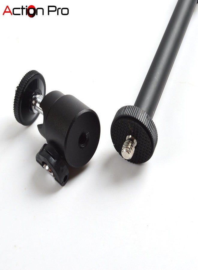 Action Pro Waterproof Extendable Selfi Stick Monopod with Phone Holder Compatible with GoPro-13/12/11/10/9/8/7/6/5/4/3+/3/SJCAM/Xiaomi/YI Other Action Cameras and Smart Phones - Image 2