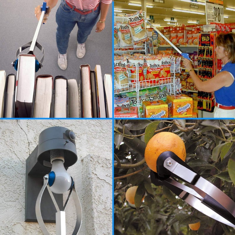 ArcMate EZ Reacher - Heavy Duty Grab-It Reaching Tool - Grabber Reacher with 4.5 Inch Jaws, Can Lift a Dime to 8 lb. Brick, Lightweight, Sturdy, Perfect for Tight Spots, 20" (20S) - Image 2