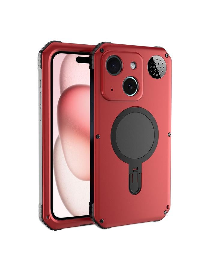 إيروريكس جراب لهاتف iPhone 15 مزود بحامل Aromatherapy MagSafe مقاوم للماء والصدمات - Image 1