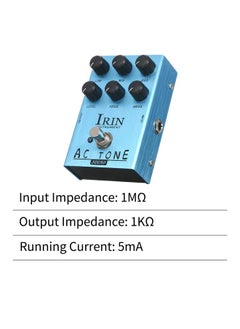 IRIN Mini Guitar Effect Pedal VOX AC30 Speaker Simulator Cabinet Simulator Guitar Effector Pedal Speaker Simulation for Guitar Bass - AC Tone Sound (Blue) - pzsku/Z76B6C6703DEAE07CB814Z/45/_/1732166864/dd98cb22-ad22-4eeb-9dca-12f210cb705d