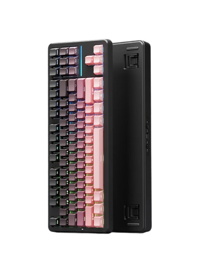 Eweadn X87s/ultra Wireless Custom Mechanical Keyboard Wired Bluetooth Tri-mode Gaming Gasket Structure Hot-swappable Full-key Gaming Office Laptop Universal Peripheral - Image 5