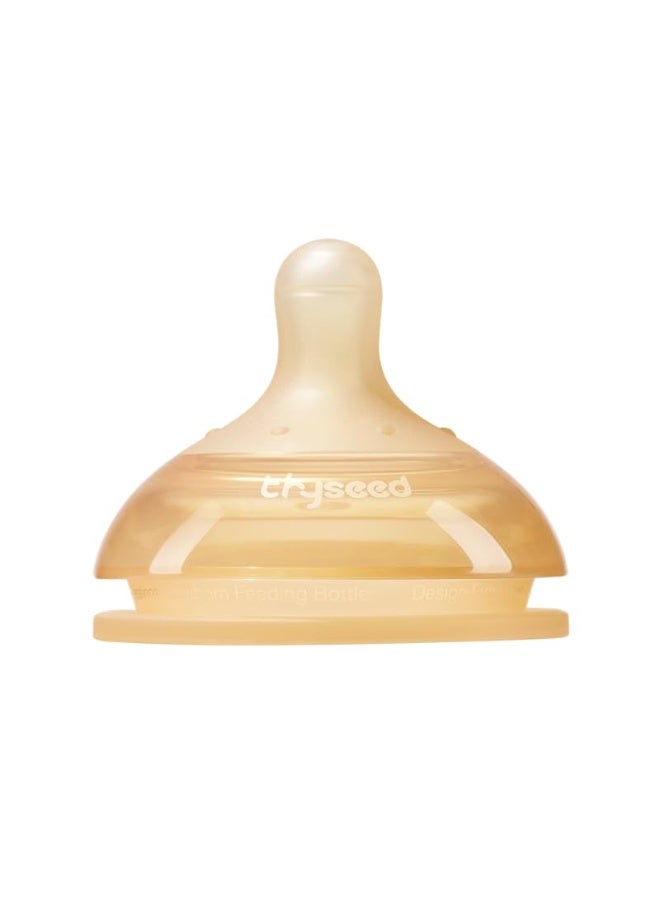 Thyseed SmartFlow Anti-Colic Baby Bottle Nipple | Adaptive Milk Flow for Every Feeding Stage | Soft Silicone | 0–9+ Months | 1-Pack - Image 1
