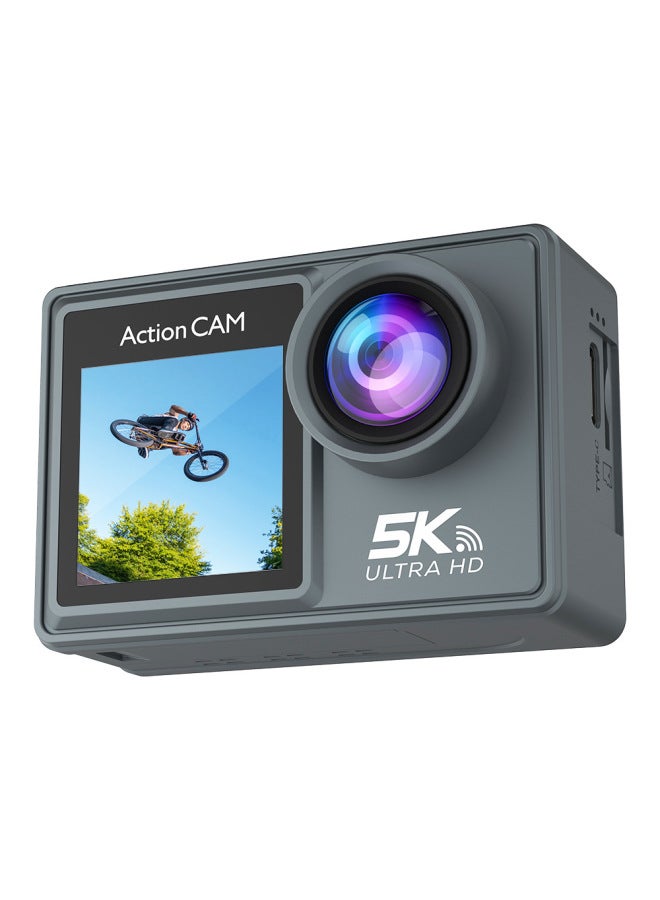 kuyoule K Waterproof Sports Camera Wifi Remote Control Camera 2.0 Inch +1.3 Inch Double Color Screen Riding Helmet Camera Dv - Image 4