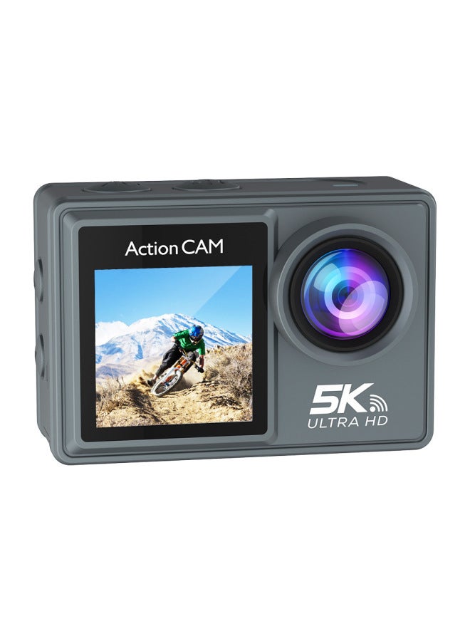 kuyoule K Waterproof Sports Camera Wifi Remote Control Camera 2.0 Inch +1.3 Inch Double Color Screen Riding Helmet Camera Dv - Image 3