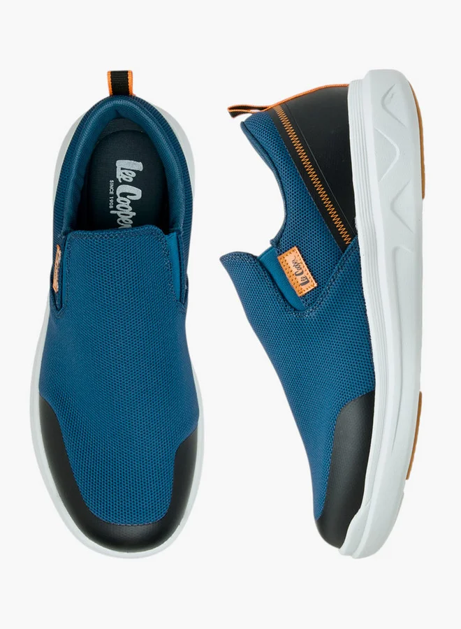 لي كوبر Men's Textured Slip-On Loafers