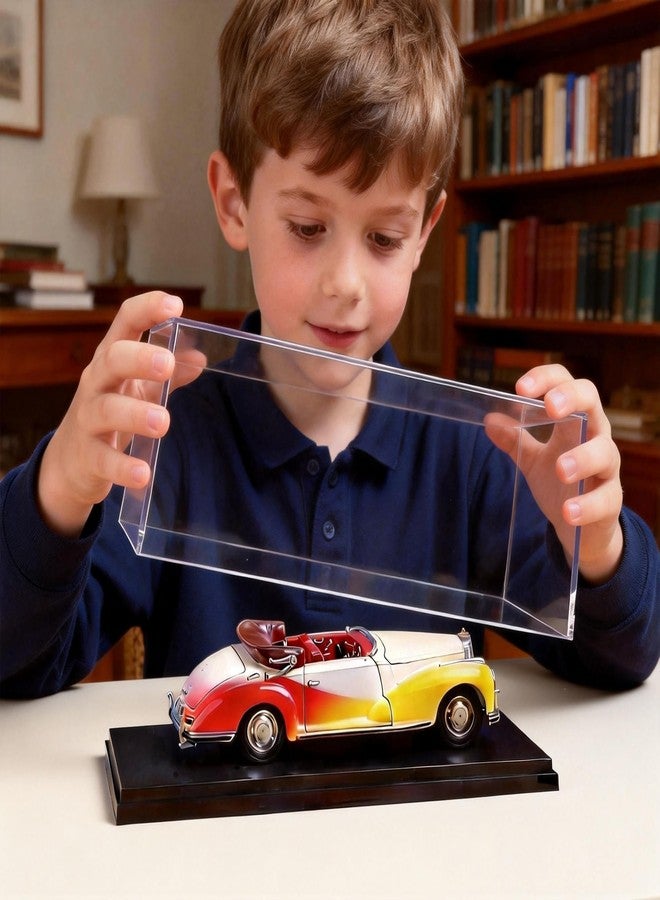SVENJBB Model Car Display Case, 1:32 Scale Acrylic Display Box for Cars, Stackable Dustproof Storage Boxes for Collectibles, Figures and Memorabilia, 8 x 3.7 x 3.7 inch - Image 4