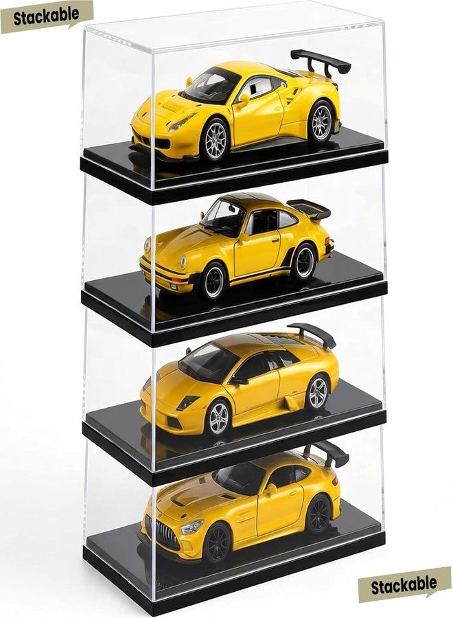 SVENJBB Model Car Display Case, 1:32 Scale Acrylic Display Box for Cars, Stackable Dustproof Storage Boxes for Collectibles, Figures and Memorabilia, 8 x 3.7 x 3.7 inch - Image 3