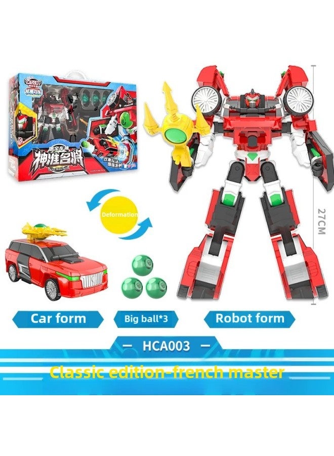 Ka Bao Car God Dazzle Dance Team Classic Version Of The Deformation Robot Eagle King Hawk Leiyang Flying Toys Wholesale-Color:Hca003-classic Edition- - Image 1