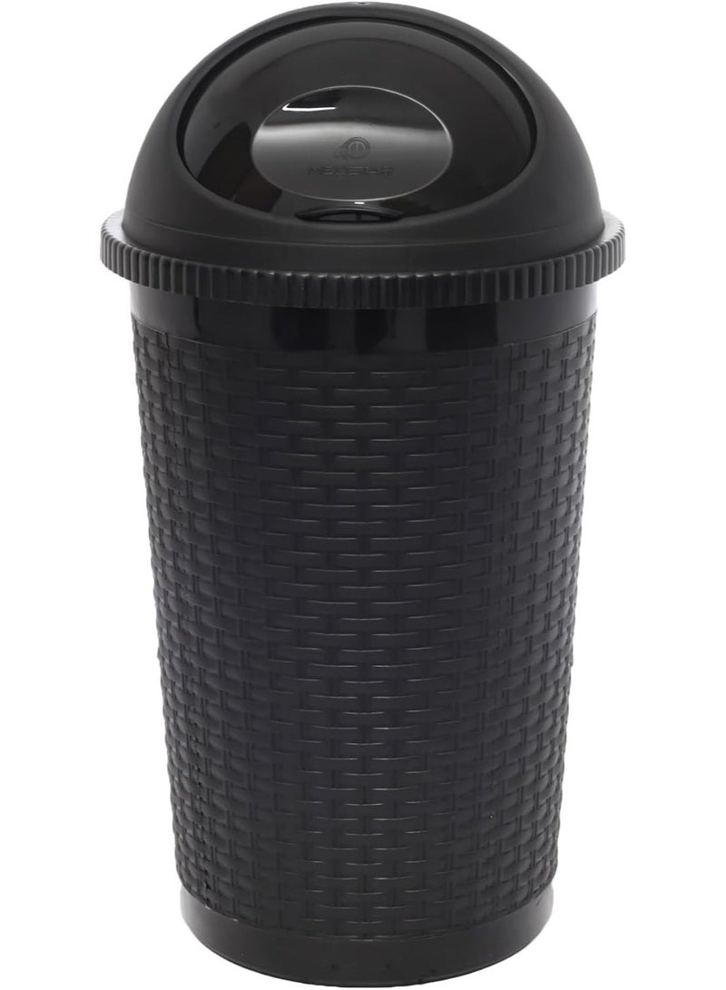 MEDSTAR Rocky Rattan 25 Liter Black Basket FDBCKK04517 - Image 1