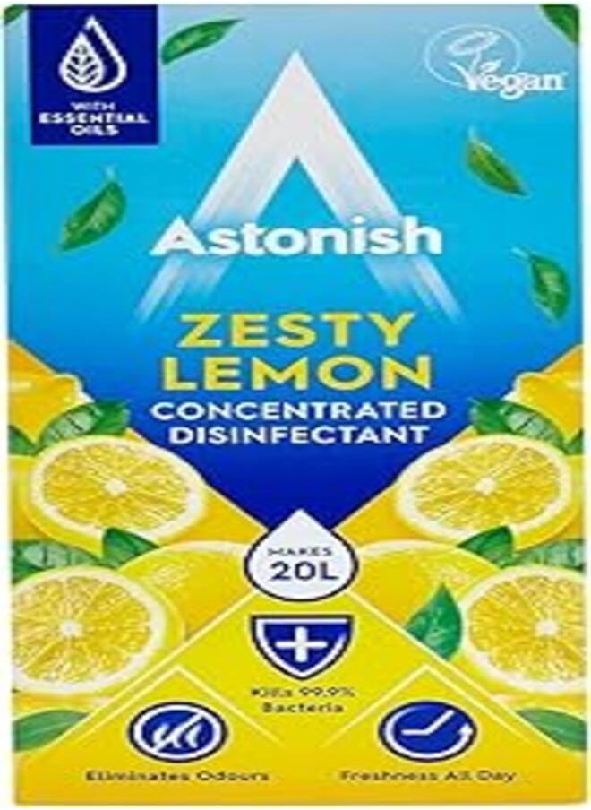 Astonish مطهر استونيش المركز بنكهة الليمون الحامض - 500 مل 