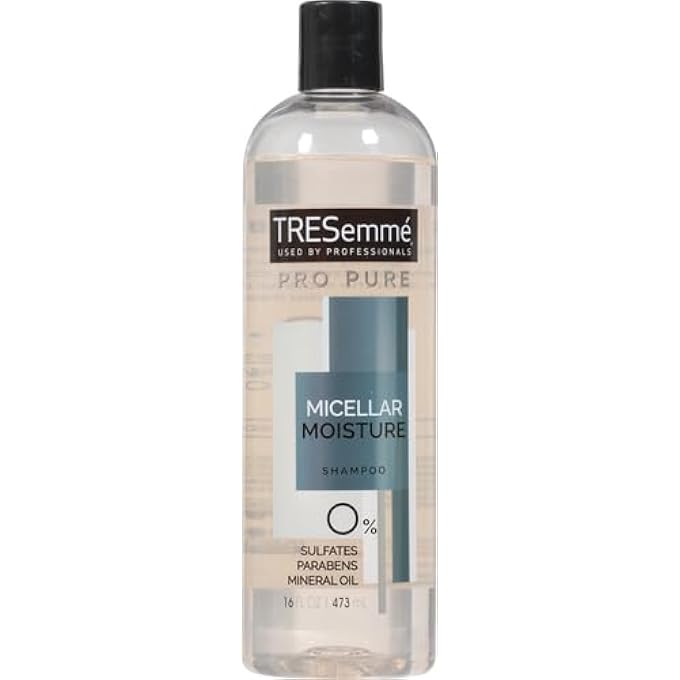 Tresemme PRO PURE SHAMPOO FOR DAILY MOISTURE MICELLAR MOISTURE PARABEN FREE, DYE FREE MOISTURE SHAMPOO 16 OZ - Image 3
