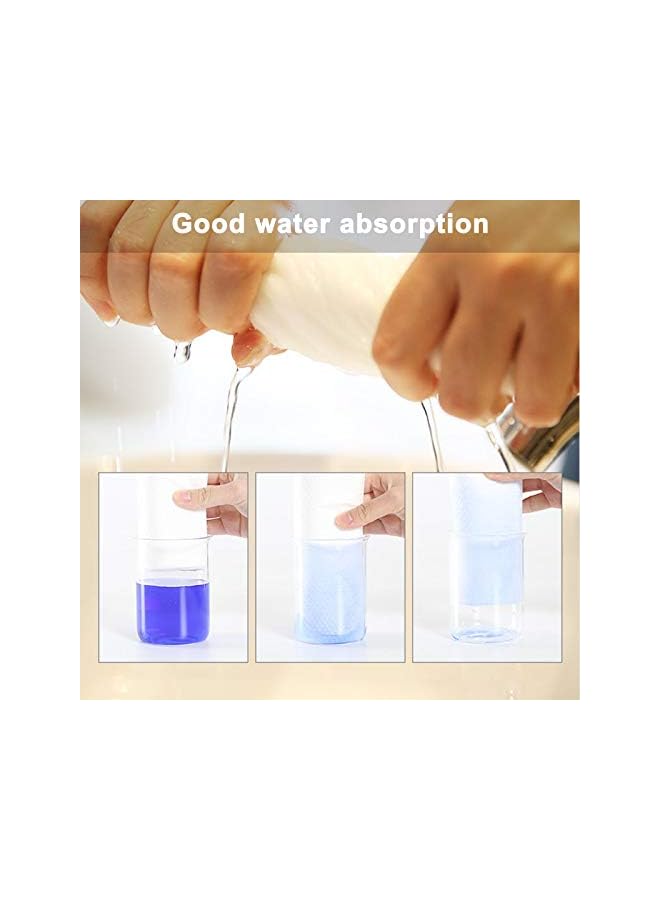 The Bros Disposable Bath Towels?white Disposable Guest Towels for Bathroom?50 Count?health and Safety ?spa and Salon Quality Softness? Hair Face Body Use?towels for Bathroom? Large Size:25.6IN11.8IN - Image 5