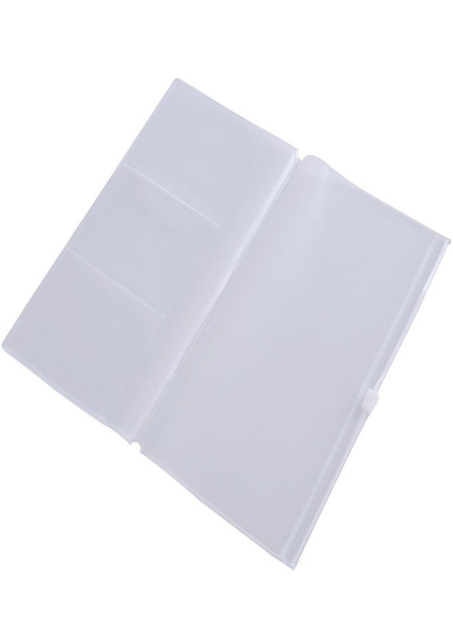 newestor Kraft File Folder + Zipper Pouch & Card Sleeve Travel Accessories Kit for Standard Size Travelers Notebook, 4.25"x8.25" - Image 3