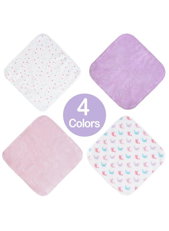 softan Baby Washcloths, 24Pack Baby Wash Cloths Extra Soft & Ultra Absorbent, Baby Towels And Washcloths Face Towel Unisex For Boys Girls Face & Body, Washclothes Gentle On Sensitive Skin, 9''X 9'' - Image 4