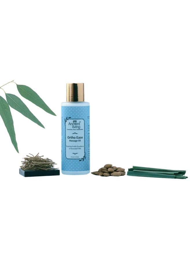 Ancient Living Organic Ortho Ease Pain Relief Massage Oil - 100 ml - Image 2