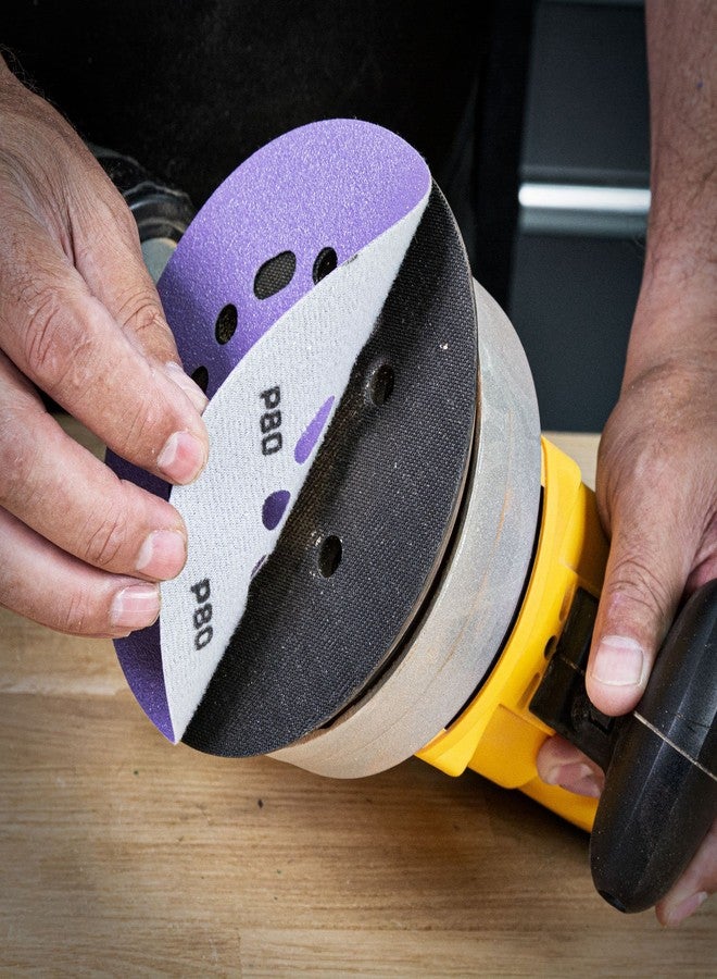 Trend Zirconium 5 Inch Random Orbit 40 Grit Abrasive Sanding Discs, AB/125/40Z, Pack of 10 - Image 4