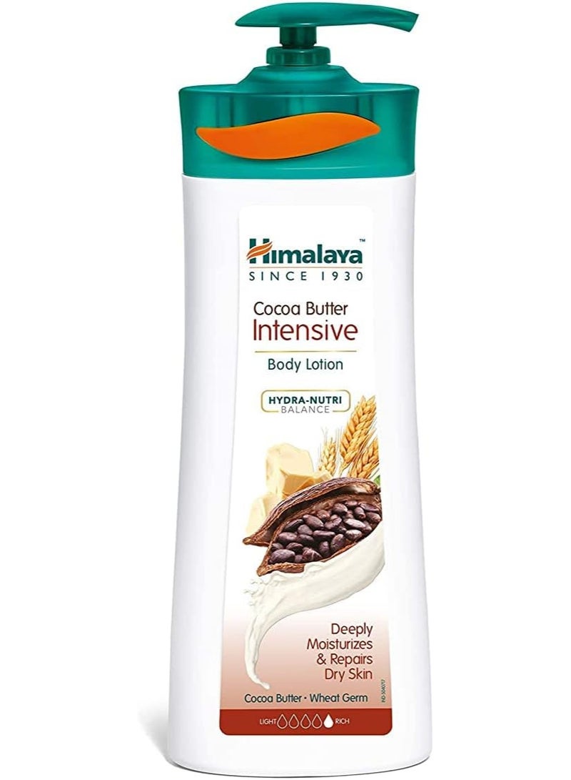 Himalaya Herbals Cocoa Butter Intensive Body Lotion, 400ml - Image 1