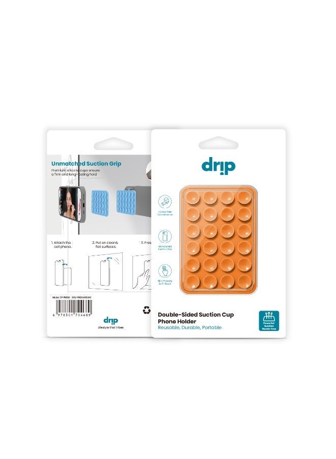 دريب 💧 لا تقلق أبداً من السقوط! حامل الهاتف "Drip" الأصلي: الجودة الفائقة والتثبيت المزدوج - Image 2