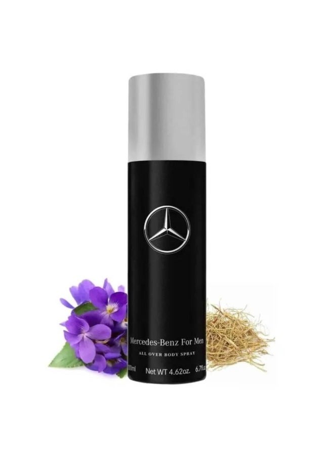 Mercedes-Benz For Men All over Body Spray 200ml 