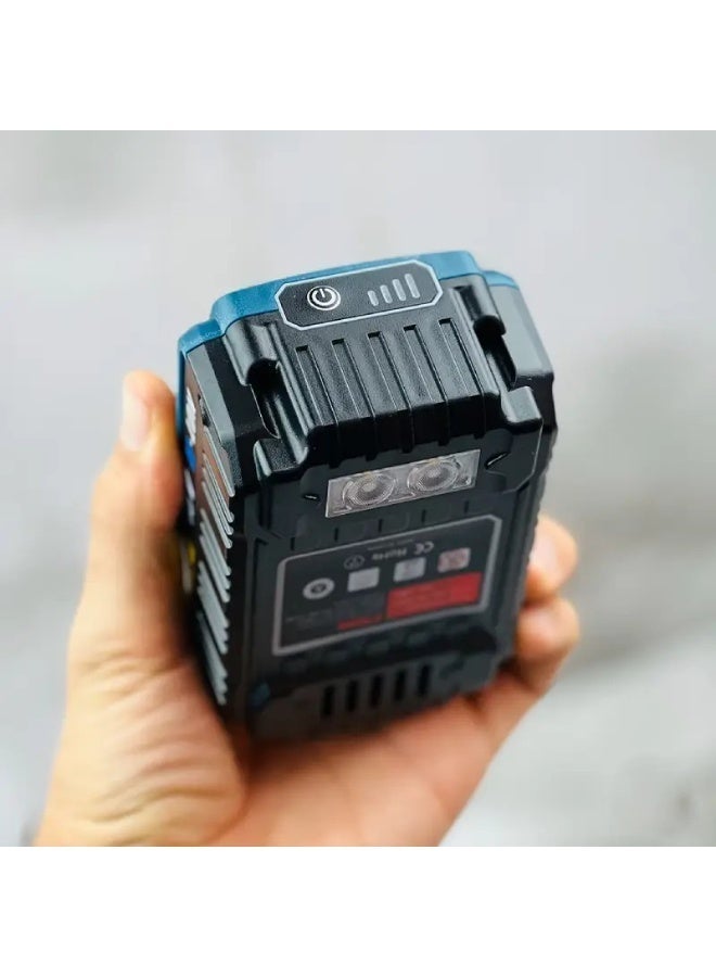 Macon High-Speed Cordless Handheld Blower & Air Duster, 70mm Ducted Fan (18V Li-Ion Compatible), Multi-Use Electric Fan - Image 3