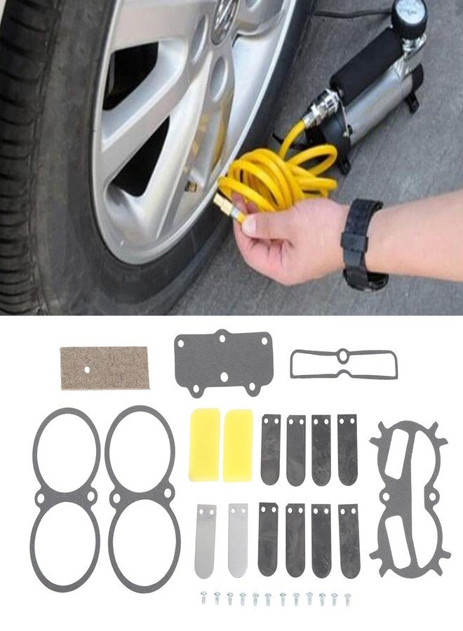 Acouto 30PCS Overhaul Repair Rebuild Kit with Gasket for OLDER SEARS VT AIR COMPRESSOR PUMPS 2Z499 2Z630 HOKVT12CAH - Image 2