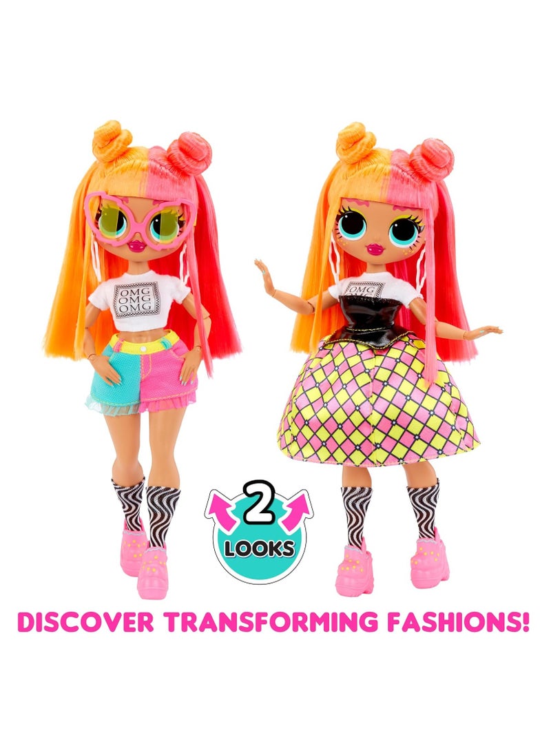 L.O.L. SURPRISE! L.O.L Surprise OMG Neonlicious Fashion Doll  - Image 2