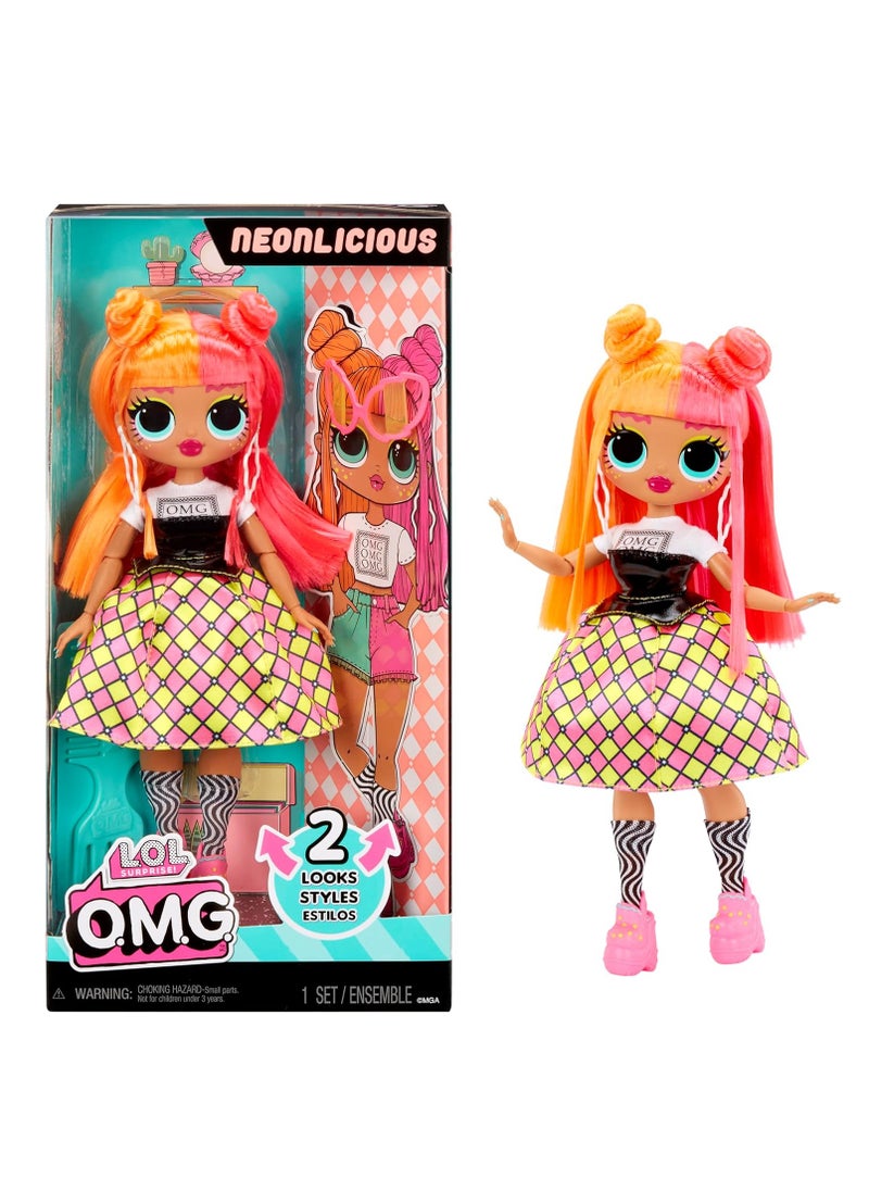 L.O.L. SURPRISE! L.O.L Surprise OMG Neonlicious Fashion Doll  - Image 1