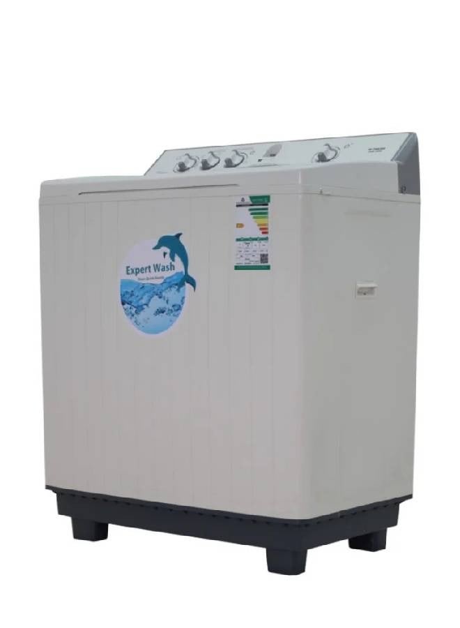 Fresh Twin Tub Washing Machine - Top Load - 12 kg - White - FWM-20000 - Image 2