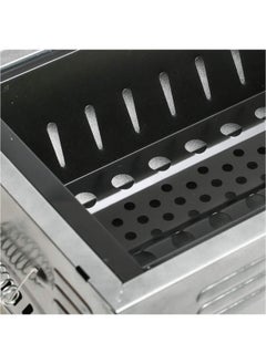GO2CAMPS GO2CAMPS Portable BBQ Grill with Stand and Mesh Rack | Japanese Barbeque Grill with Long Legs | Charcoal Grill for Outdoor Camping, Trip, Picnic, Garden, Beach, Party, Event and Outing  - Image 3