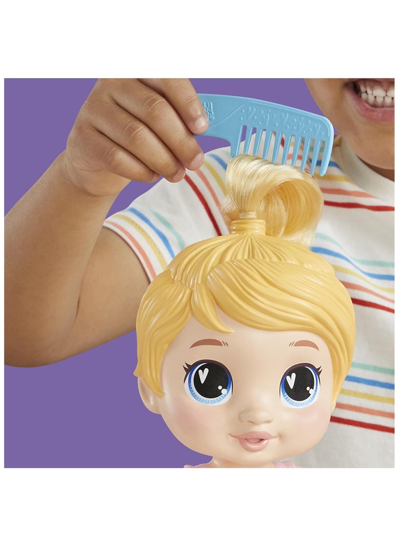 Hasbro Toys - Baby Alive Shampoo Snuggle Harper Hugs Blonde Hair 11 Inch Water Baby Doll Playset - Image 1