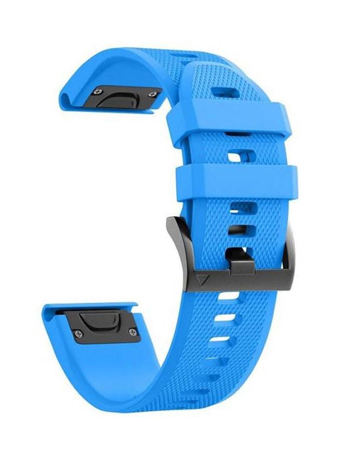 NIBEMINENT Garmin D2 Charlie Premium Silicone Smart Watch Band Wrist Strap Blue