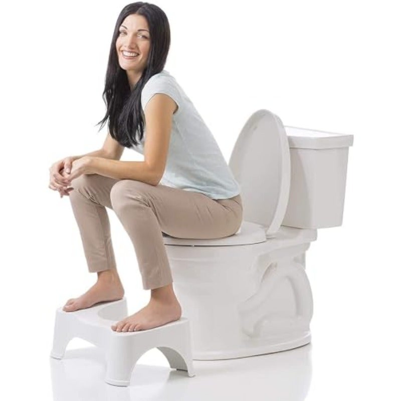 Squatty Potty The Bathroom Toilet Stool By Home Station White One Size - Image 1