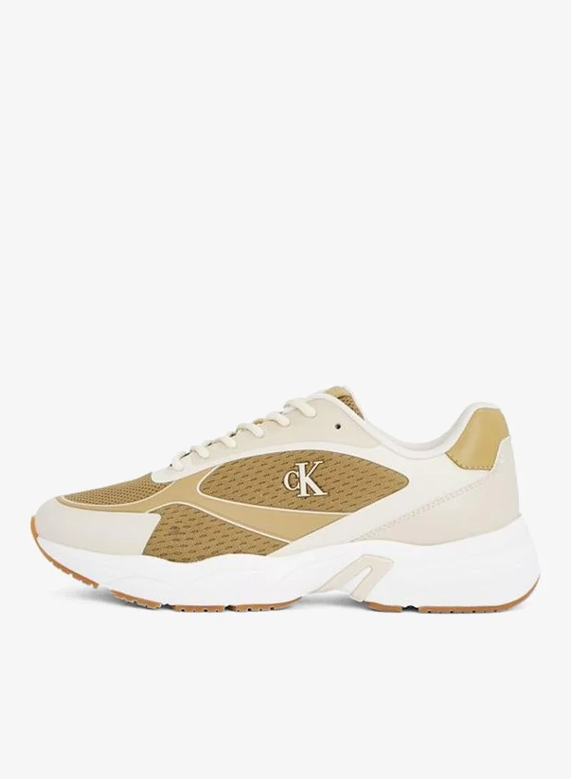 Calvin Klein Jeans RETRO TENNIS LOW KNIT TRAINERS