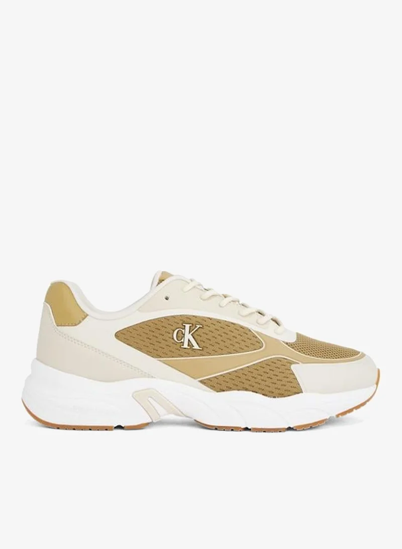 Calvin Klein Jeans RETRO TENNIS LOW KNIT TRAINERS