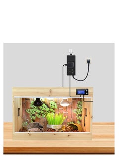 Y&D Digital Dimming Thermostat, Reptile Thermostat Controlled Outlet, PID Plug, for Heat Lamp Terrarium, Aquarium with Waterproof Sensor Probe  - Image 3