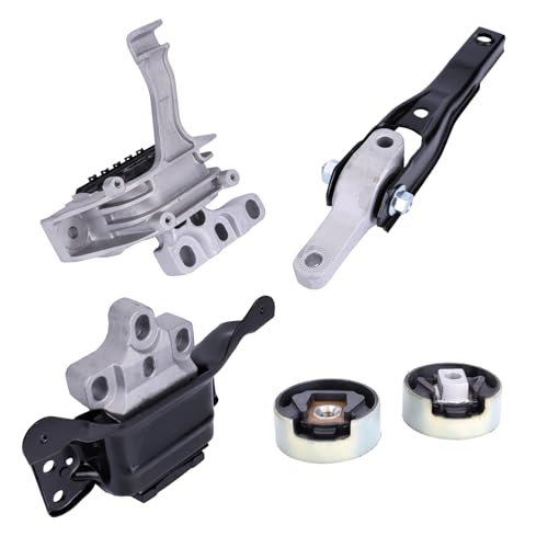 Aublinto 5Pcs Engine Motor Mount Set for Audi A3 S3 20152019 for Golf GTI Jetta 20152019 Rear Upper Lower Torque Strut Rear Left Right Engine Mounts Replace A4085 A4934 A4935 R3057 9918 9919 9985 9917 - Image 3