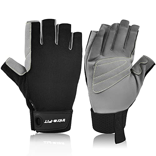 Intra-FIT Climbing Gloves, Lightweight, Breathable, Perfect for Rock, Tree, Wall, Mountain, Climbing - Image 1